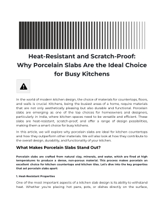 heat resistant and scratch proof why porcelain