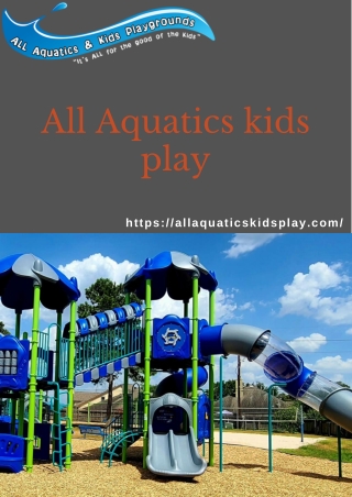 all aquatics kids play
