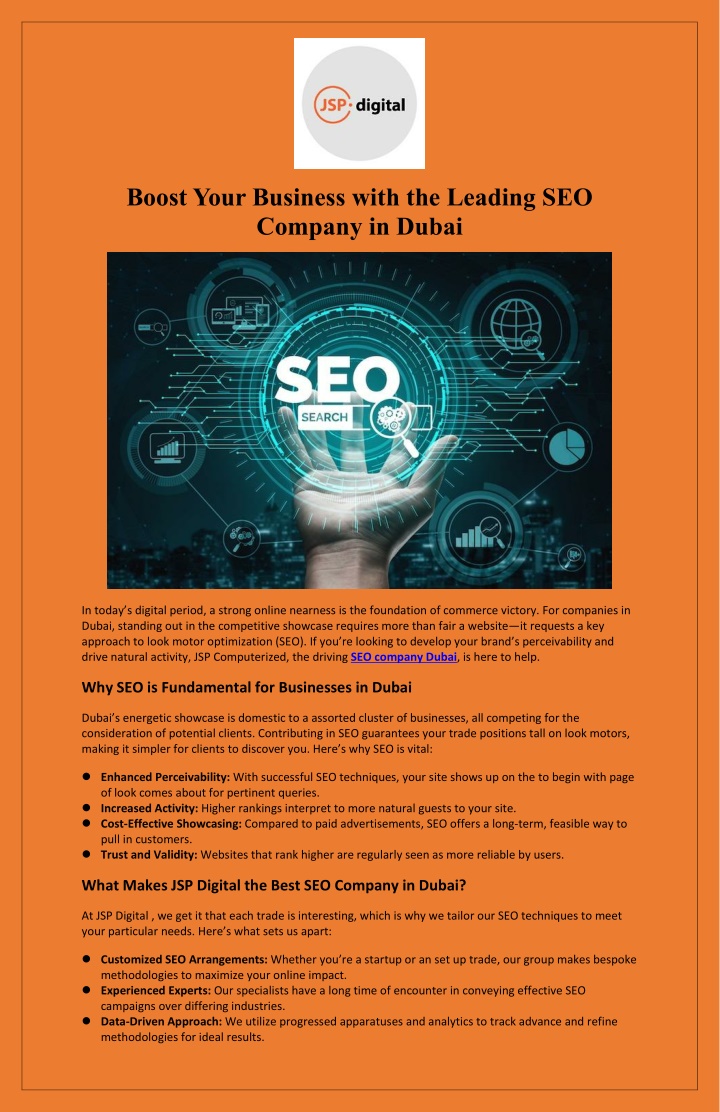 boost your business with the leading seo company