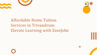 Home Tuition In Trivandrum