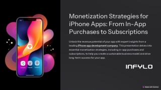 How to Monetize Your iPhone App: In-App Purchases, Subscriptions, and More