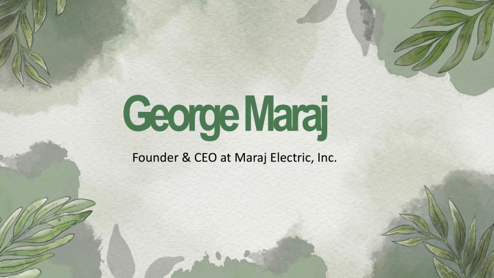 george maraj