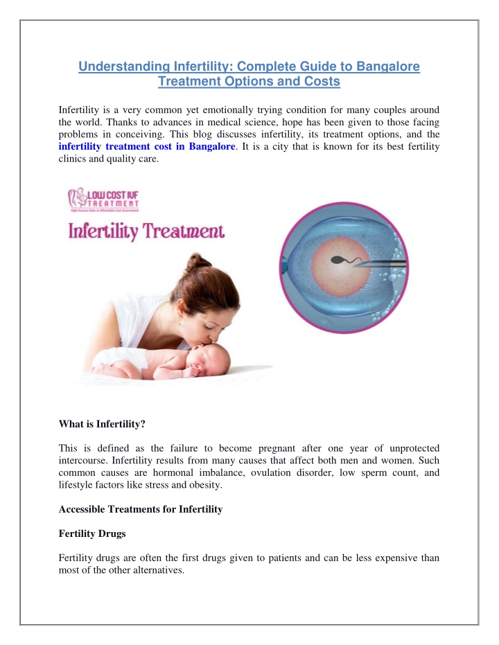 understanding infertility complete guide