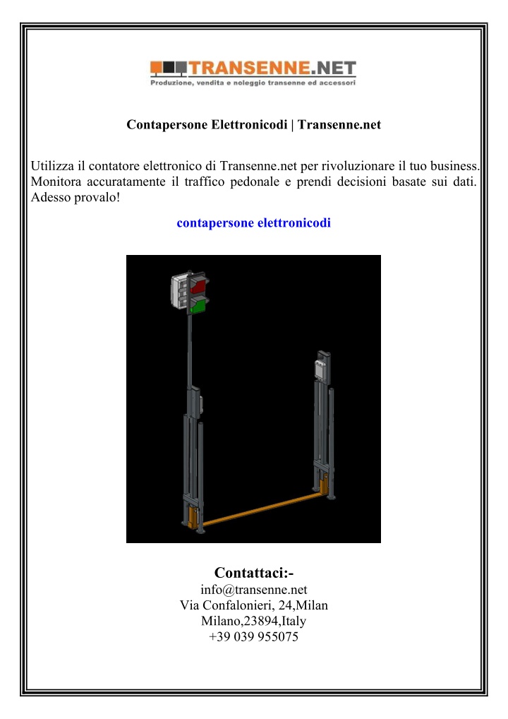 contapersone elettronicodi transenne net