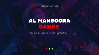 a complete game store