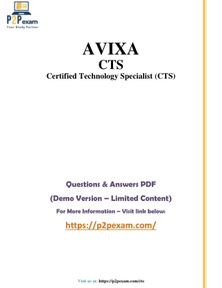 avixa cts