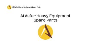 Cat Spare Parts Dubai | Alasfarspares.com