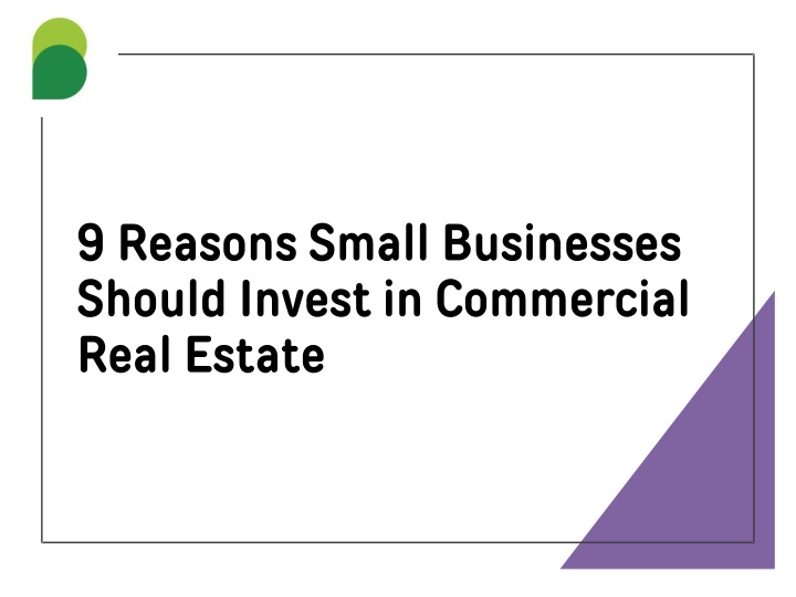 9 reasons small businesses should invest