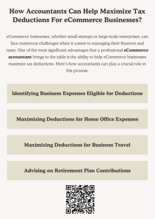 how accountants can help maximize tax deductions