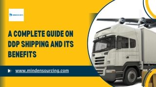 A complete Guide on DDP Shipping and its Benefits