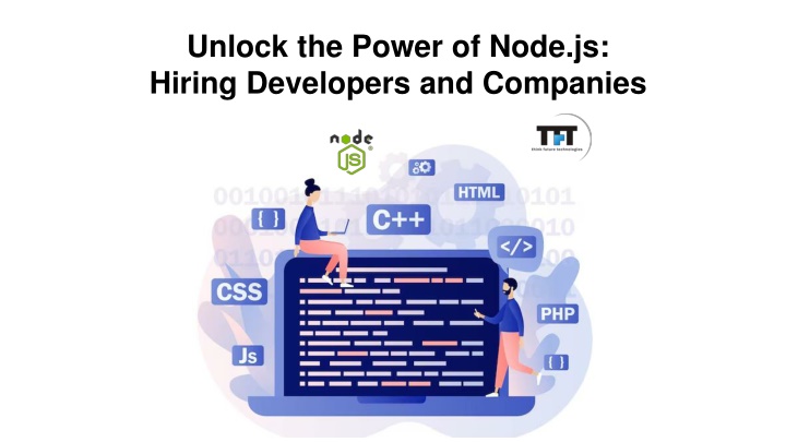 unlock the power of node js hiring developers and companies