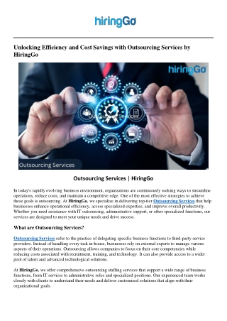 unlocking efficiency and cost savings with