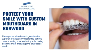 Protect Your Smile with Custom Mouthguard in Burwood