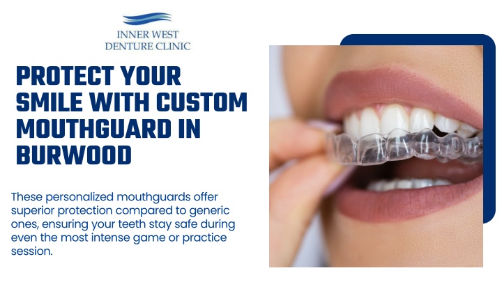 protect your smile with custom mouthguard