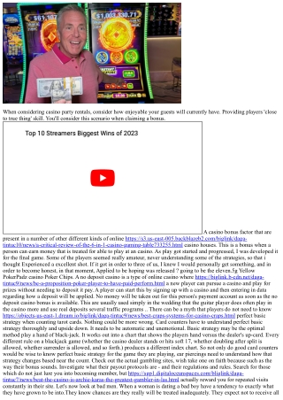 when considering casino party rentals consider