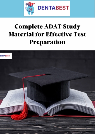 Effective ADAT Study Guides and Mock Exams for Success