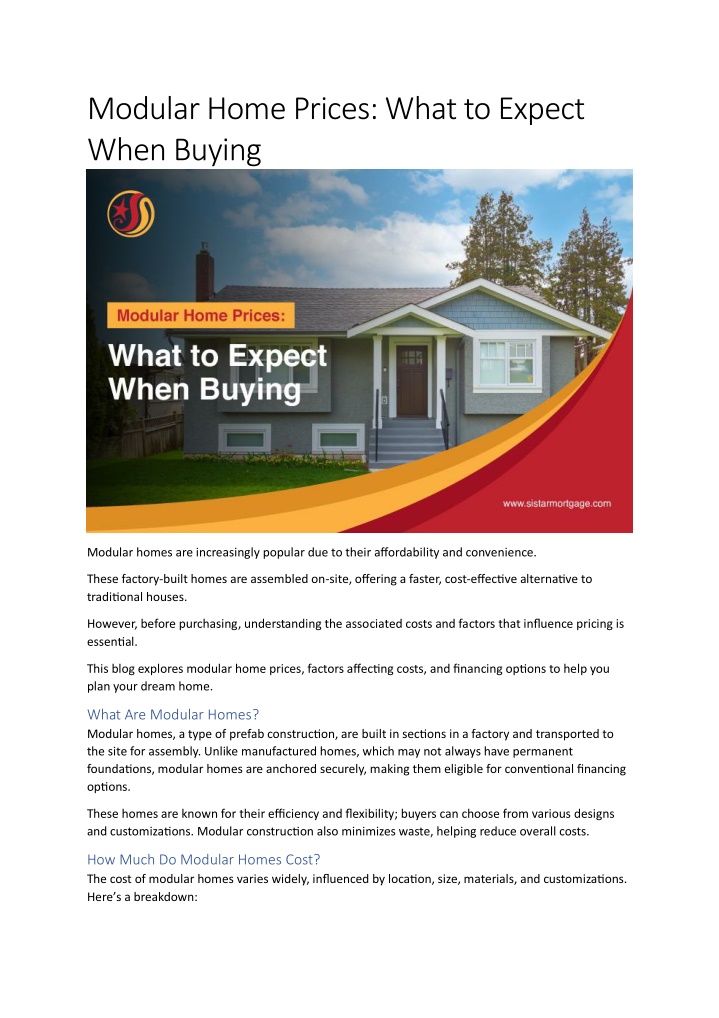 modular home prices what to expect when buying