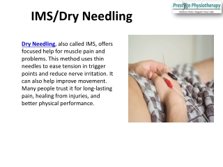 ims dry needling