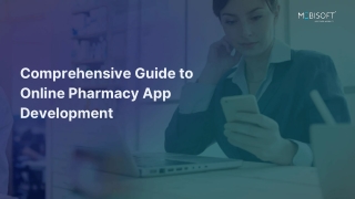 Transform Healthcare with Cutting-Edge Online Pharmacy App Development