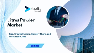 Citrus Powder Market