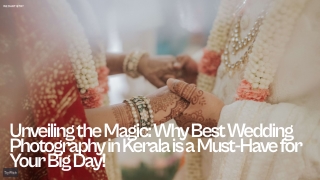 Your Dream Wedding, Captured: Best Wedding Photography in Kerala That Tells Your