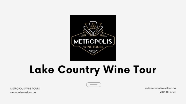 lake country wine tour