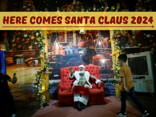 Here comes Santa Claus 2024