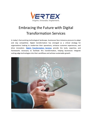 Digital Transformation Service