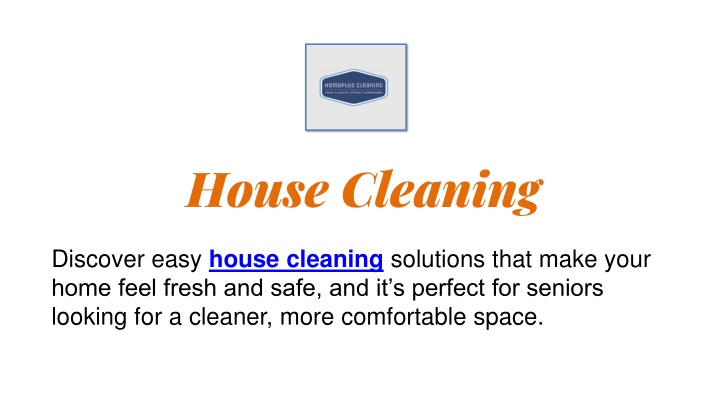 house cleaning