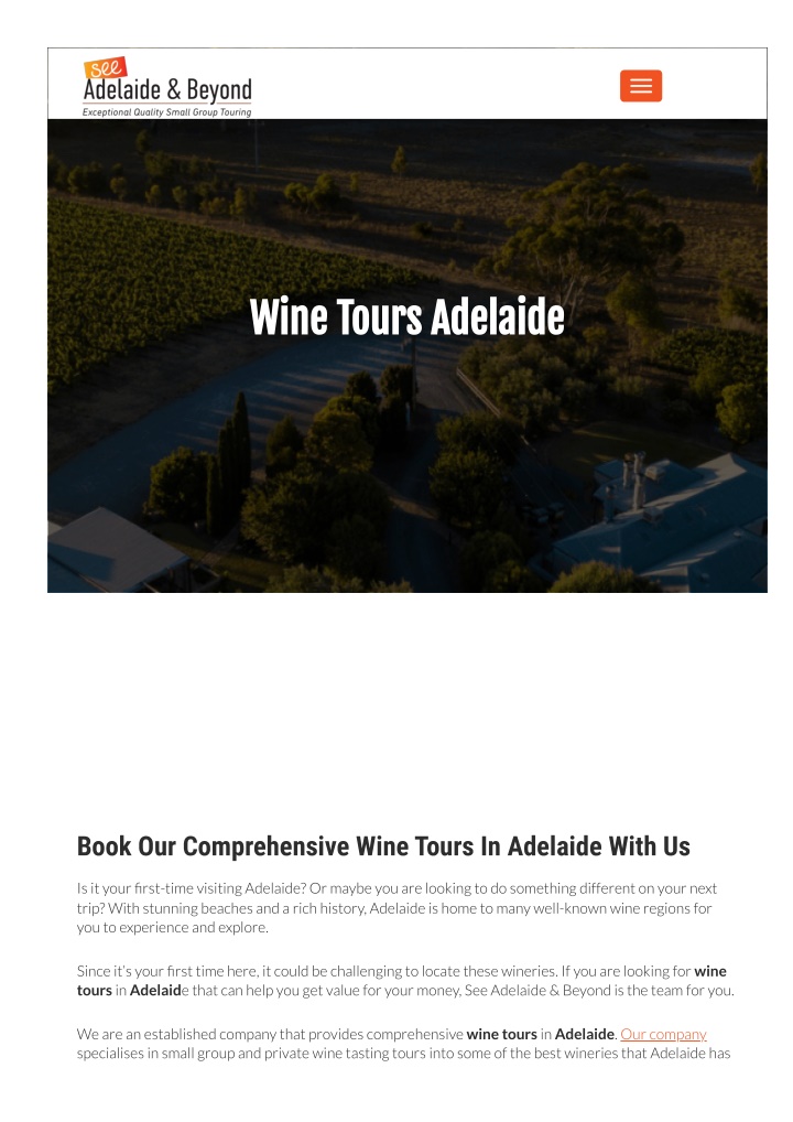 wine tours adelaide wine tours adelaide