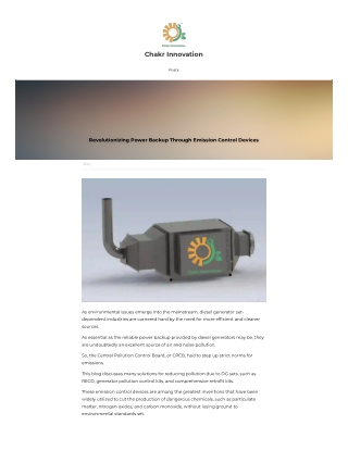chakr innovation