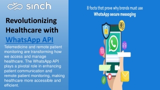 How WhatsApp API Enhances Telemedicine and Remote Patient Monitoring