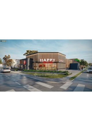 Enhancing Ambience: 3D Architectural Design for Restaurants in Telangana