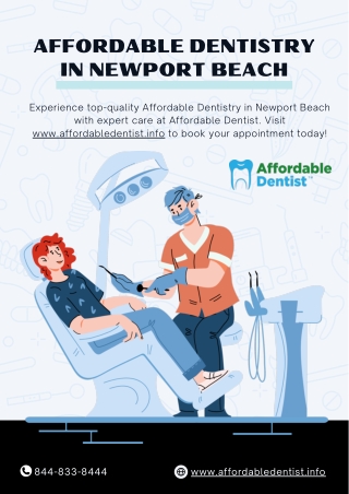 Affordable Dentistry in Newport Beach - www.affordabledentist.info