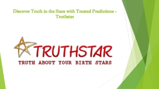 Discover Truth in the Stars with Trusted Predictions - Truthstar