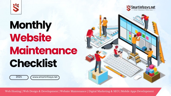 monthly website maintenance checklist