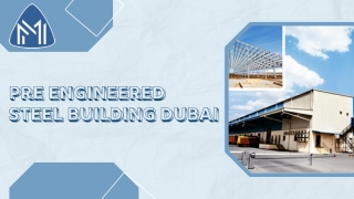 Cost-Effective Pre Engineered Steel Building Dubai