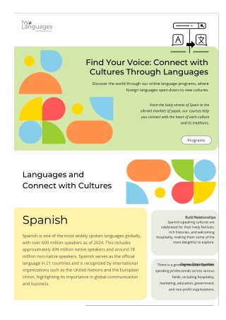 find your voice connect with cultures through