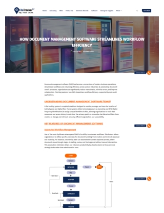 Document management software: streamline workflow efficiency