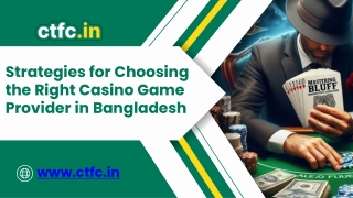 Casino Game Provider in Bangladesh