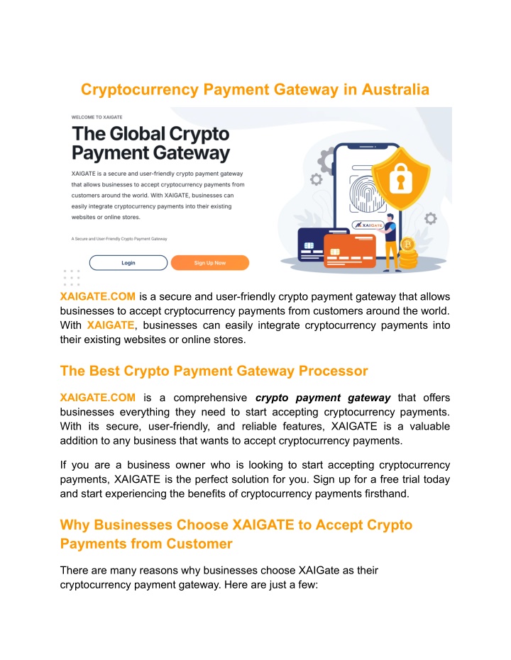 cryptocurrency payment gateway in australia