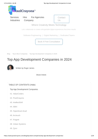 Top App Development Companies