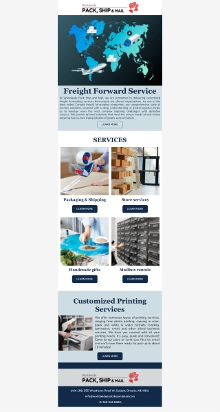 freight forward service