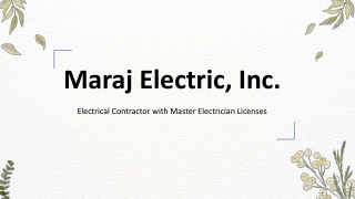 Maraj Electric, Inc. - Unmatched Electrical Excellence in NYC