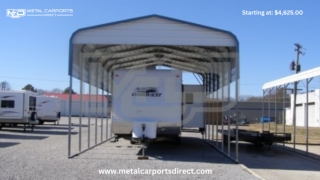 Customizable Metal RV Shelters for All Your Needs