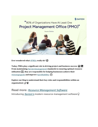 80 of Organizations Have at least one project management office(PMO) slideserve