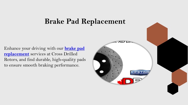 brake pad replacement