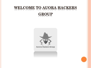 welcome to auora hackers group