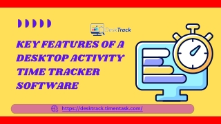 Key Features of a Desktop Activity Time Tracker software