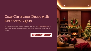 Transform Your Home with Cozy Christmas Decor Using LED Strip Lights